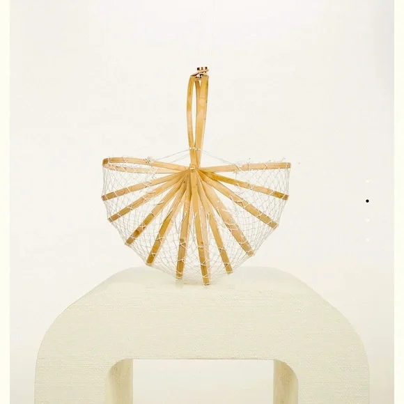 CULT GAIA ZADIE BAG IN NATURAL LUXURY DESIGNER PIECE OS - Picture 3 of 11